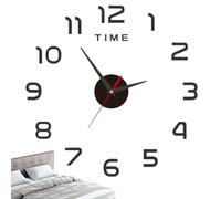 Acrylic Wall Clock Set - Abstract Silent Sweep Art Display Home Decoration