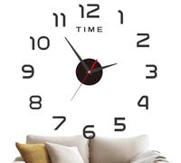 Acrylic Wall Clock Set, Modern Non Ticking Wall Clock Home Decor Art