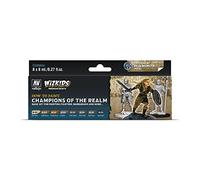 Acrylicos Vallejo 080250 WizKids Champions of The Realm - Juego de pintura (8 x 8 ml, varios modelos, 1 cuenta)