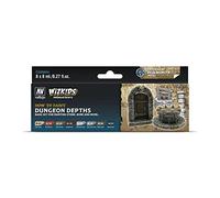 Createx Vallejo – Kit de pintura 214959 80251 para WizKids Dungeon Depths, 8 x 8 ml