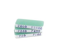 Acrylicos Vallejo T04004 - Lote de 3 Almohadillas de Lijado, 80 x 30 x 12 mm, Multicolor