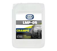 ACRYON Limpiador - Champú para Carrocerías de Coches, Motos, Vehículos. Elimina la suciedad sin dañar la pintura y superficie. (10 Litros)