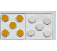 ACS MART Sujok Byol Magnet Sujok Terapia Tratamiento uso para tamaño extra grande Jumbo (juego de 10)