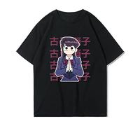 acsefire Camiseta Anime Comi San ha Comyusho desu Komi Shoko Camiseta con Estampado de Manga Tadano Hitohito Moda de Verano Cuello Redondo Manga Corta Camiseta Divertida