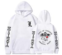 acsefire Death Note The Shinigami Sudadera con Capucha Ryuk Jumper Ryuk Sudadera Ryuk Sudadera con Capucha Casual Streetwear Death Note Pullover para Hombres, Mujeres y Adolescentes