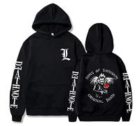 acsefire Death Note The Shinigami Sudadera con Capucha Ryuk Jumper Ryuk Sudadera Ryuk Sudadera con Capucha Casual Streetwear Death Note Pullover para Hombres, Mujeres y Adolescentes