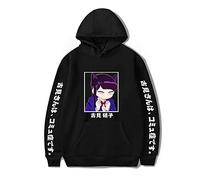 acsefire Mujeres Hombres Anime Hoodie Komi Can't Communicate Hoodie Komi Shoko Cosplay Sudadera Osana Najimi Cartoon Pullover Manga Larga