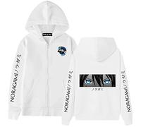acsefire Mujeres Hombres Anime Noragami Cremallera Sudadera con Capucha YATO Cardigan Sudadera Iki Hiyori Cosplay Pullover Manga Larga