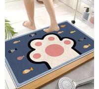 acsewater Alfombra Salón Alfombra De Baño Antideslizante Similar A Cachemira Plush 50 X 80cm Motivo Cartoon Adorable Felpudo para Baño Cocina Espacios Interiores De La Casa