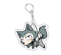 acsewater BEASTARS Anime Legoshi Llavero Louis Colgante Haru Llavero Legoshi Ornamento Beastars Llavero