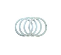 ACSGASCA Anillos de Sellado Grandes, compatibles con Piezas de Repuesto for máquina de Helado Vevor, compatibles con Accesorios for máquina de Helado Suave YKF, 4 Piezas