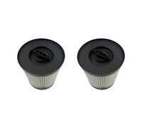 ACSGASCA Filtro de vacío HEPA de Cartucho 91096424 | Compatible con Parkside Serie PWD en seco y húmedo PWD12 PWD20 PWD25 PWD30 PWD35 la aspiradora(2pcs)
