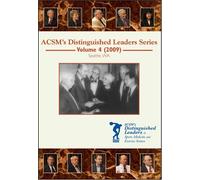 ACSM's Distinguished Leaders in Sports Medicine and Exercise Science DVD Series Volume 4 (2009)