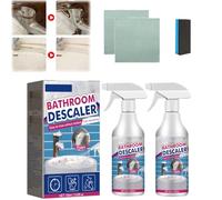 Acssart Bathroom Descaler, Bathroom Descaler Stubborn Stains Cleaner, Bathroom Descaler Foam Cleaner, Bathroom Descaler Cleaner, Bubble Cleaner Foam Spray Bathroom(2)