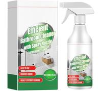 Acssart - Descalcificador de baño, eficiente limpiador de baño con boquilla de pulverización, Acssart resistente manchas de baño, limpiador de espuma Acssart para baño, spray de espuma descalcificador