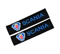 ACSUZ Almohadillas Cinturón Seguridad, para Scania Correa Hombro Coche Transpirables Comodidad Seat Belt Padding Interior Protectores Accesorios