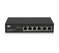 Act Ac4430 Interruptor De Red De 6 Puertos 4 Poe Plus - Ac4430