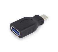 Act ac7355 cambiador de género para cable usb-a usb-c negro