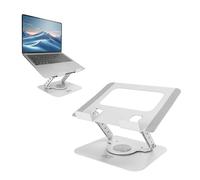 Act AC8136 - Soporte de Metal para Ordenador portátil de hasta 15,6" (rotación de 360°, Altura Ajustable)