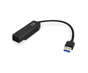 ACT Adaptador SATA a USB 3.0 HDD/SSD de 2.5 Pulgadas, USB a SATA I/II/III, Soporte UASP - AC1510