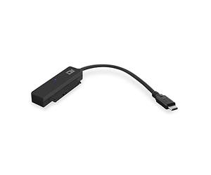 ACT Adaptador SATA a USB 3.0 Tipo C HDD/SSD de 2.5 Pulgadas, USB a SATA I/II/III, Soporte UASP - AC1525