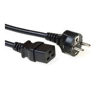 ACT Cable de alimentación de Conector Hembra C19 a Conector CEE7/7, Cable de alimentación IEC 60320 de 1,5 m, para SAI y servidores - AK5411