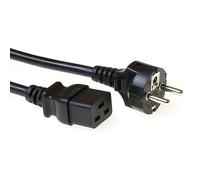 ACT Cable de alimentación de Toma C19 a Clavija CEE7/7, Cable de alimentación IEC 60320, 2 m, para SAI y servidores - AK5412