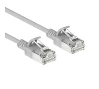 ACT Cable LAN CAT6a delgado de 4,5 mm S/FTP, 0,50m, gris - DB7000