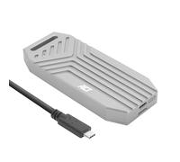 ACT Carcasa SSD USB4 M.2 NVMe, M.2 2280 NVMe/PCIe con llave M o llave B+M, 40 Gbps, sin herramientas, disipador de calor de aluminio, tipo C - AC1625