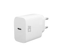 ACT Cargador USB-C 35W, USB-C Power Delivery PPS, GaNFast Adaptador, sin Cable de Carga Enchufe USB, iPhone, MacBook Air, Android - AC2135