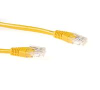 ACT CAT6 U/UTP Yellow 3.00M