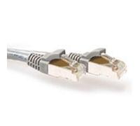 ACT CAT6A S/FTP LSZH SNG gy 0.25m Cable de Red