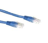 ACT IB8600 - Cable de Red (0,5 m, Azul)