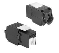 ACT Keystone TD6024 - Módulo RJ45 CAT6 sin apantallamiento, Color Negro