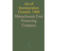 Act of Incorporation Granted, 1866