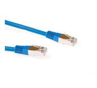 ACT Patchcord SSTP Category 6 PIMF, Blue 25.00M - Cable de Red (Blue 25.00M, 25 m, Azul)