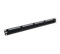 ACT PP1001 Panel de parcheo - Bahía de Entrada (RJ-45, Negro)