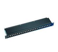 ACT PP1012 Panel de parcheo - Bahía de Entrada (CAT6, Negro)
