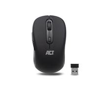 ACT Ratón inalámbrico - 1600 dpi - Mini dongle USB de 2.4 GHz - zurdo y diestro - Ligero - AC5125
