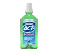 ACT Total Care Fresh Mint Anticavity Fluoride Enjuague bucal, 33.8 fl oz