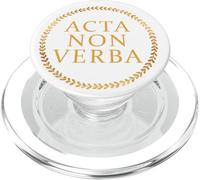 Acta Latina Romana No Verba Escrituras No Palabras Cita PopSockets PopGrip para MagSafe