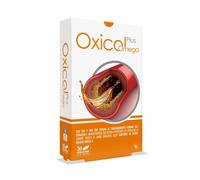 ACTAFARMA Oxicol Plus Omega 30 Cápsulas - Complemento con Monacolina K y Omega 3 para Mantener Niveles Normales de Colesterol y Apoyar la Función Cardíaca