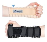 Actesso Muñequera Transpirable - Ideal para Túnel Carpiano, Esguinces, Lesiones por Esfuerzo Repetitivo y Tendinitis