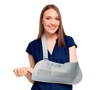 Actesso Ultra Arm Sling - Estabilidad y protección del brazo después de un brazo roto, lesión o soporte de yeso. Tamaño adulto universal para hombres y mujeres