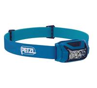 ACTIK Linterna Azul | Potente luz de 450 lúmenes con iluminación roja, para senderismo, escalada, correr y acampar