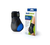 Actimove Tobillera Estabilizadora Con Bandas Cruzadas, Color Negro, Talla Universal