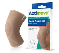Actimove Everyday Supports Knee Support Closed Patella for Men and Women - Helps with Pain Relief and Swelling - For Chronic Knee Pain and Overuse Knee Injuries - Left/Right Wear - Beige, Small
