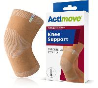 Actimove Soporte Rodilla con Rótula Abierta, Color Negro, Talla Universal