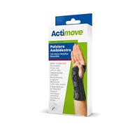 Actimove Sports Edition - Estabilizador de muñeca con férula metálica extraíble - Para distensiones/esguinces/tendinitis - Izquierda/derecha - Negro, L