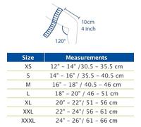 Actimove SPORTS Edition Rodillera con rótula abierta, compresión fija, para deportes, color negro, talla L